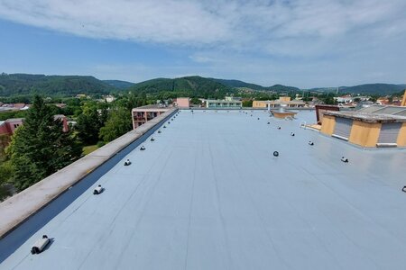 Střecha 350 m2 v Tišnově