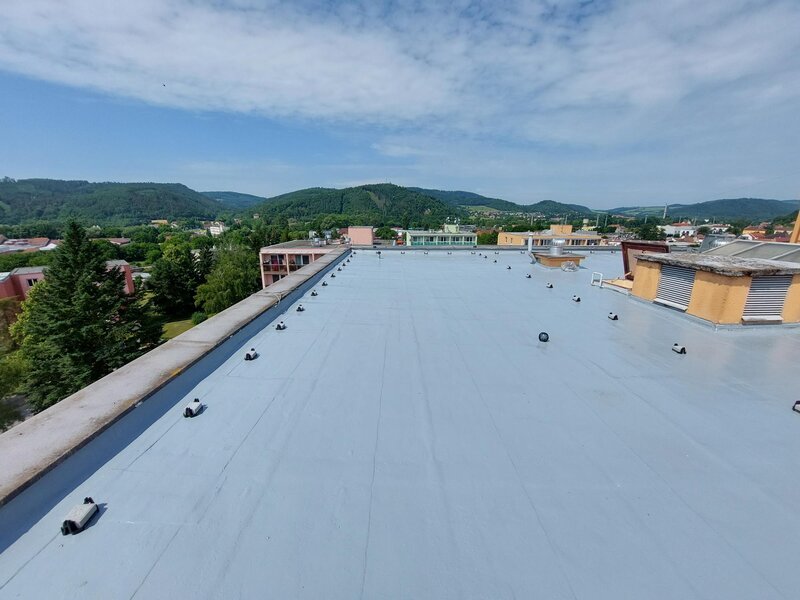Střecha 350 m2 v Tišnově