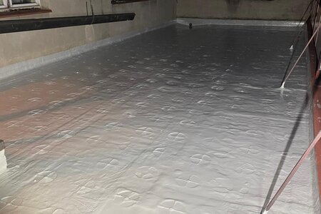 Obnova hydroizolační vrstvy na terase rodinného domu