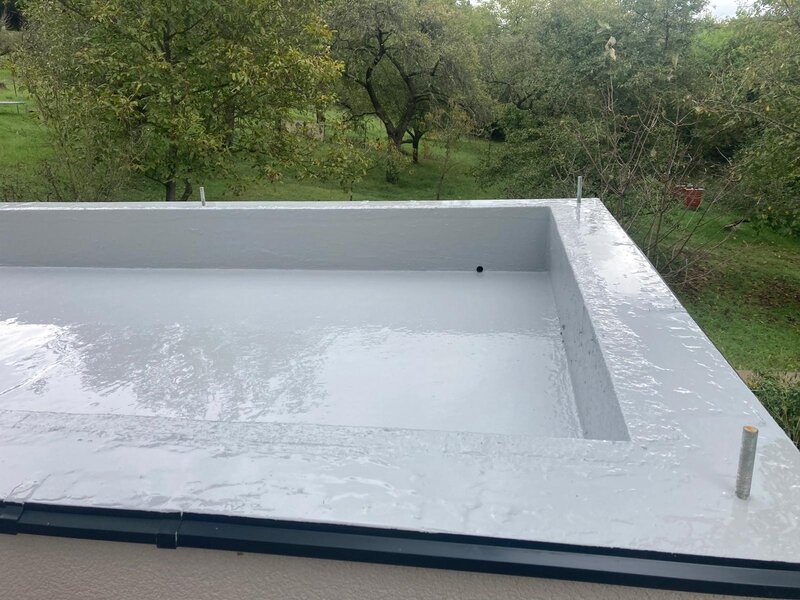 Hydroizolace střechy zahradního domku